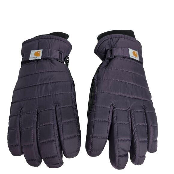 Carhartt Women's Purple Winter Outdoor Insulated Size Medium Gloves Style WA575 - Picture 1 of 8